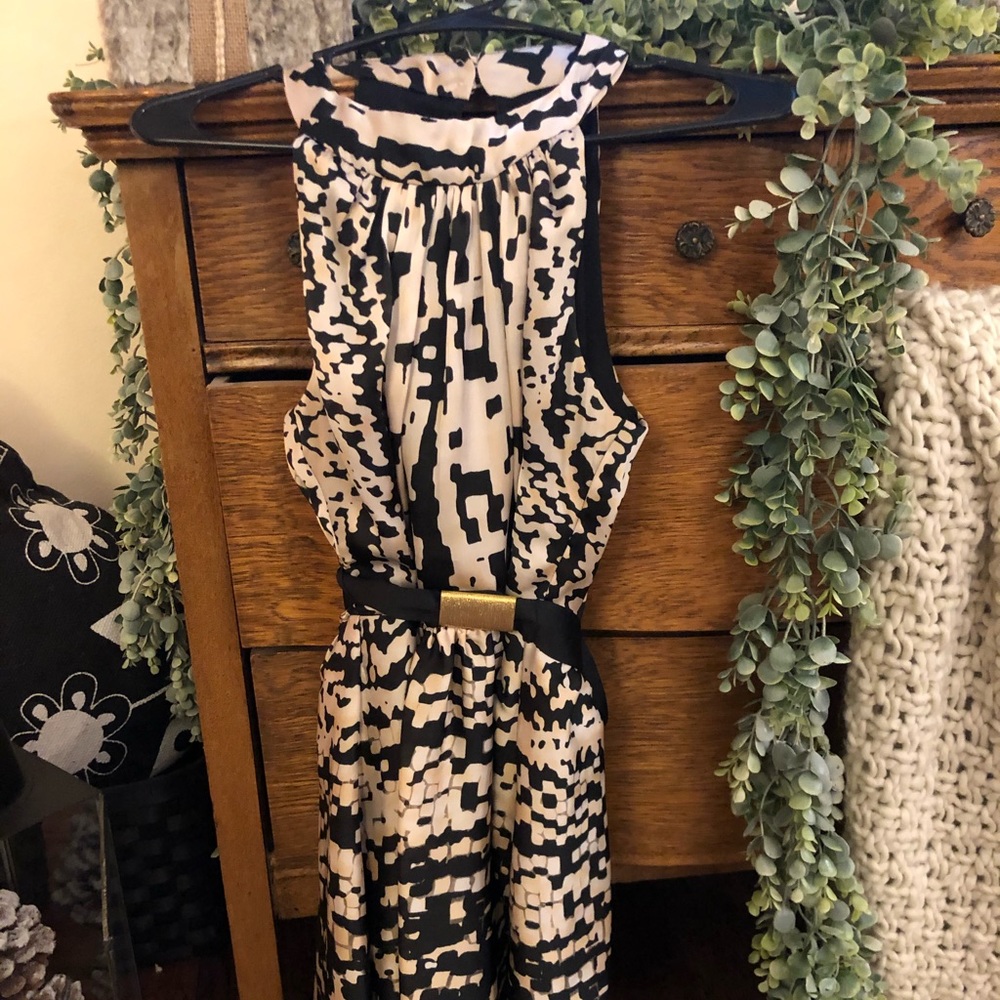 Gorgeous high neckline dress